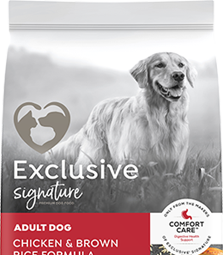 Image of Exclusive® Signature Adult Dog Formula Dog Food bag